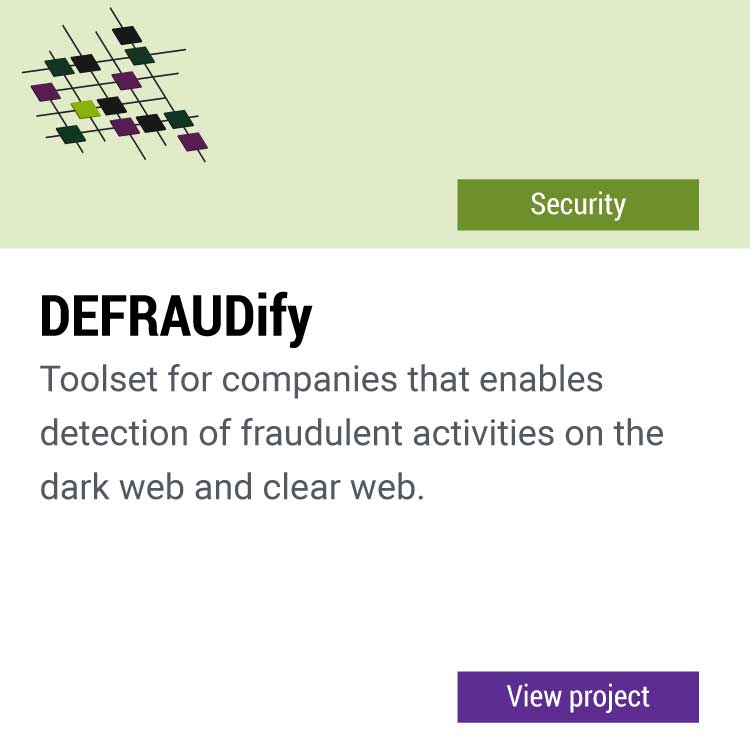 R&D project Defraudify